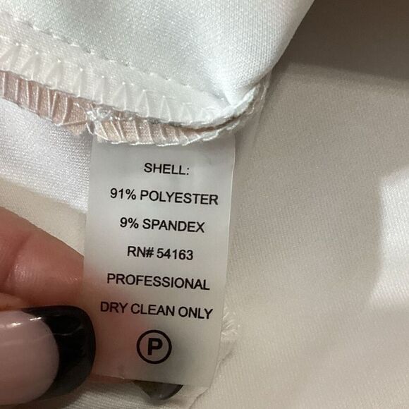 Calvin Klein Floral Print Scuba Sheath Blush Multi Colored Crew Neck Dress - Picture 9 of 11